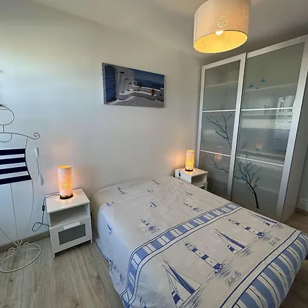 Appartement Moderne 3 Pieces, Vue Mer, Parking Prive, 5 Couchages - Fr-1-224c-348 *