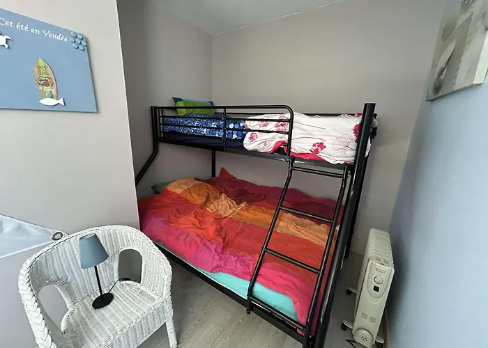 Moderne 3 Pièces, Vue Mer, Parking Privé, 5 Couchages - Fr-1-224c-348 Apartamento