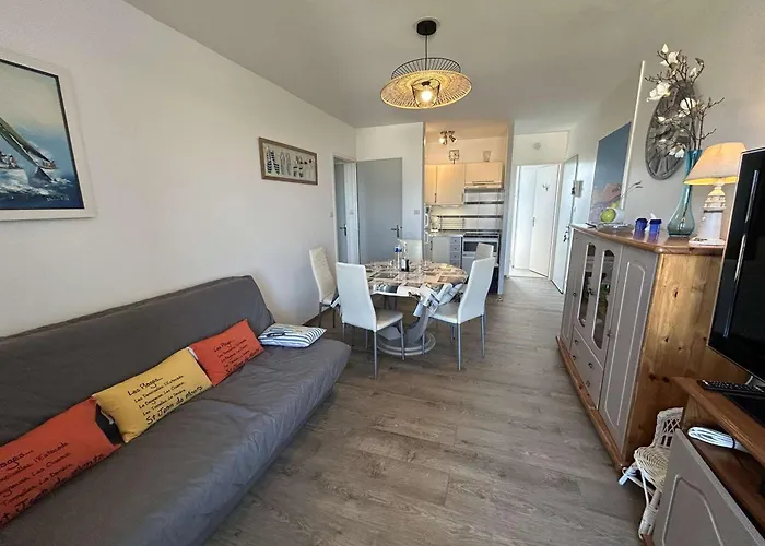 Apartamento Moderne 3 Pièces, Vue Mer, Parking Privé, 5 Couchages - Fr-1-224c-348 *